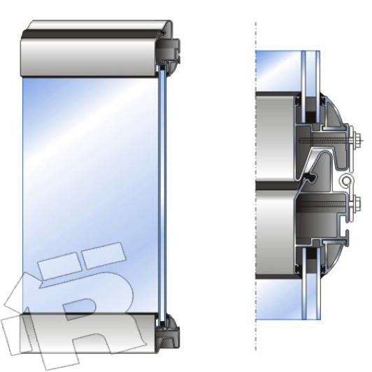 afbeelding glas paneel